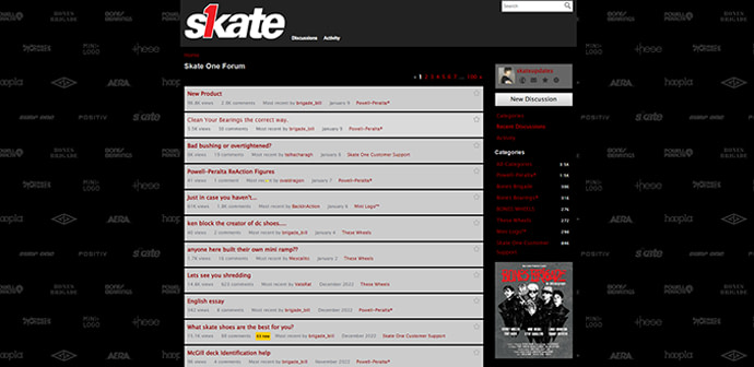 Skate One Forum