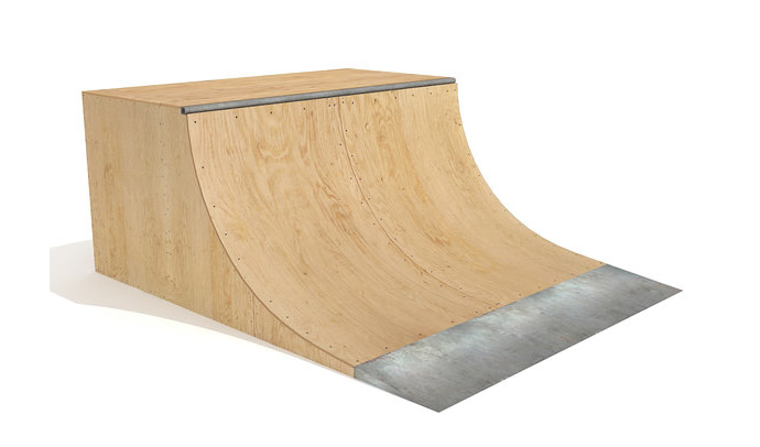Quarter Pipe Ramps
