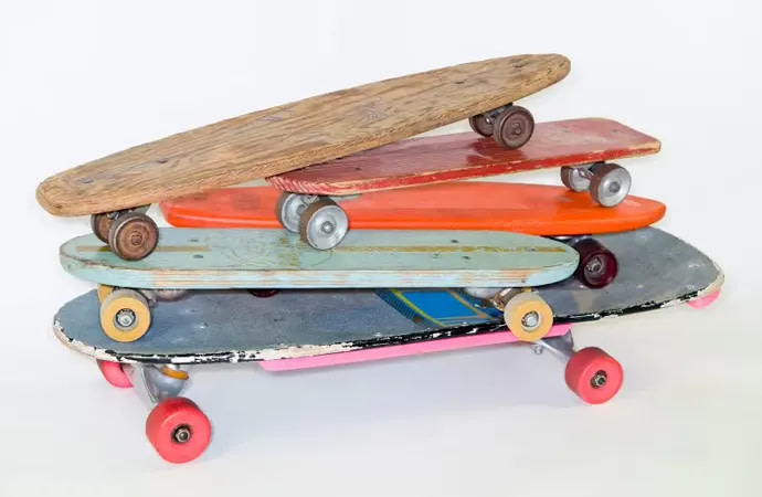 A Brief History of Skateboards