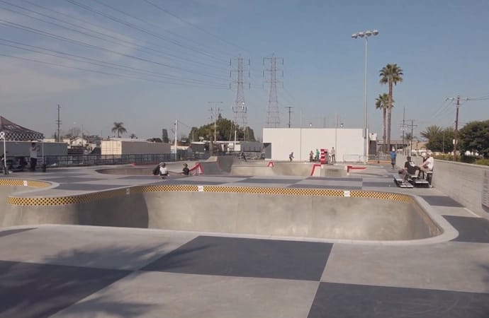 Vans Off the Wall Skatepark California